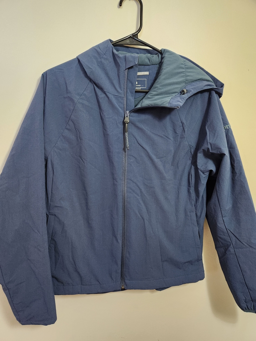 Prana Womens Navy Hooded Warm Jacket S Small